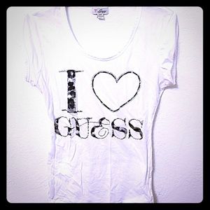 Guess logo tee